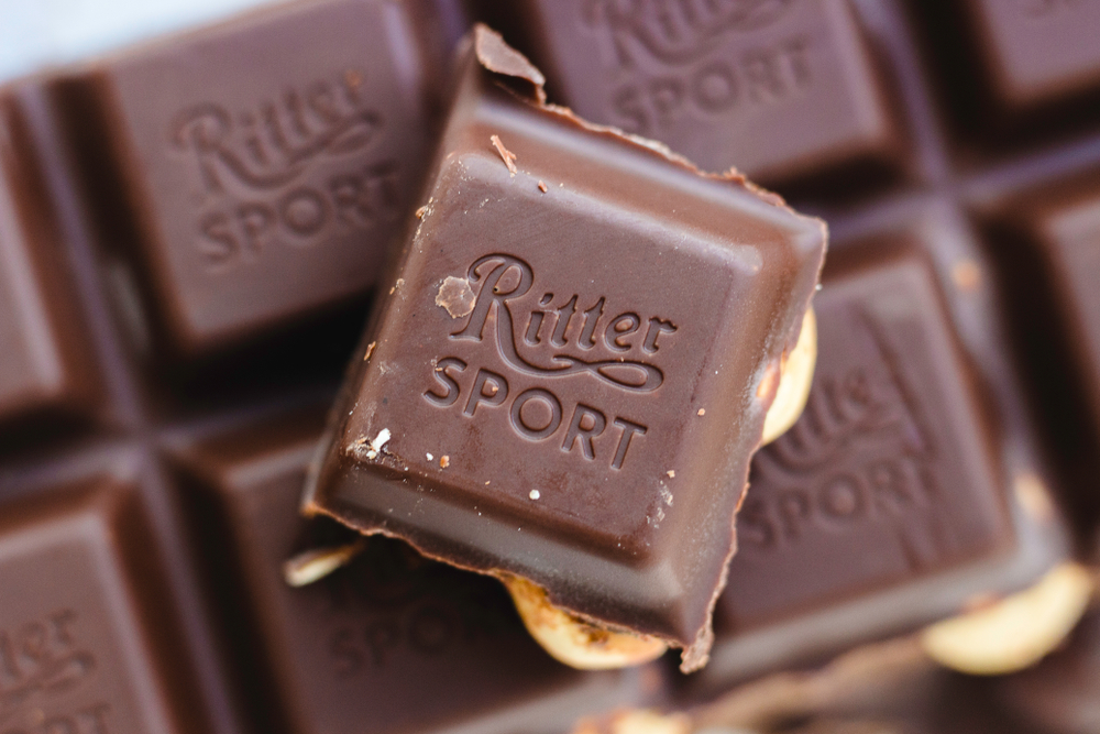 Ritter Sport запустил линейку веганского шоколада в Великобритании