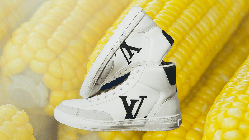 Louis Vuitton выпустил экологичные веганские кеды-сникерсы из кукурузы