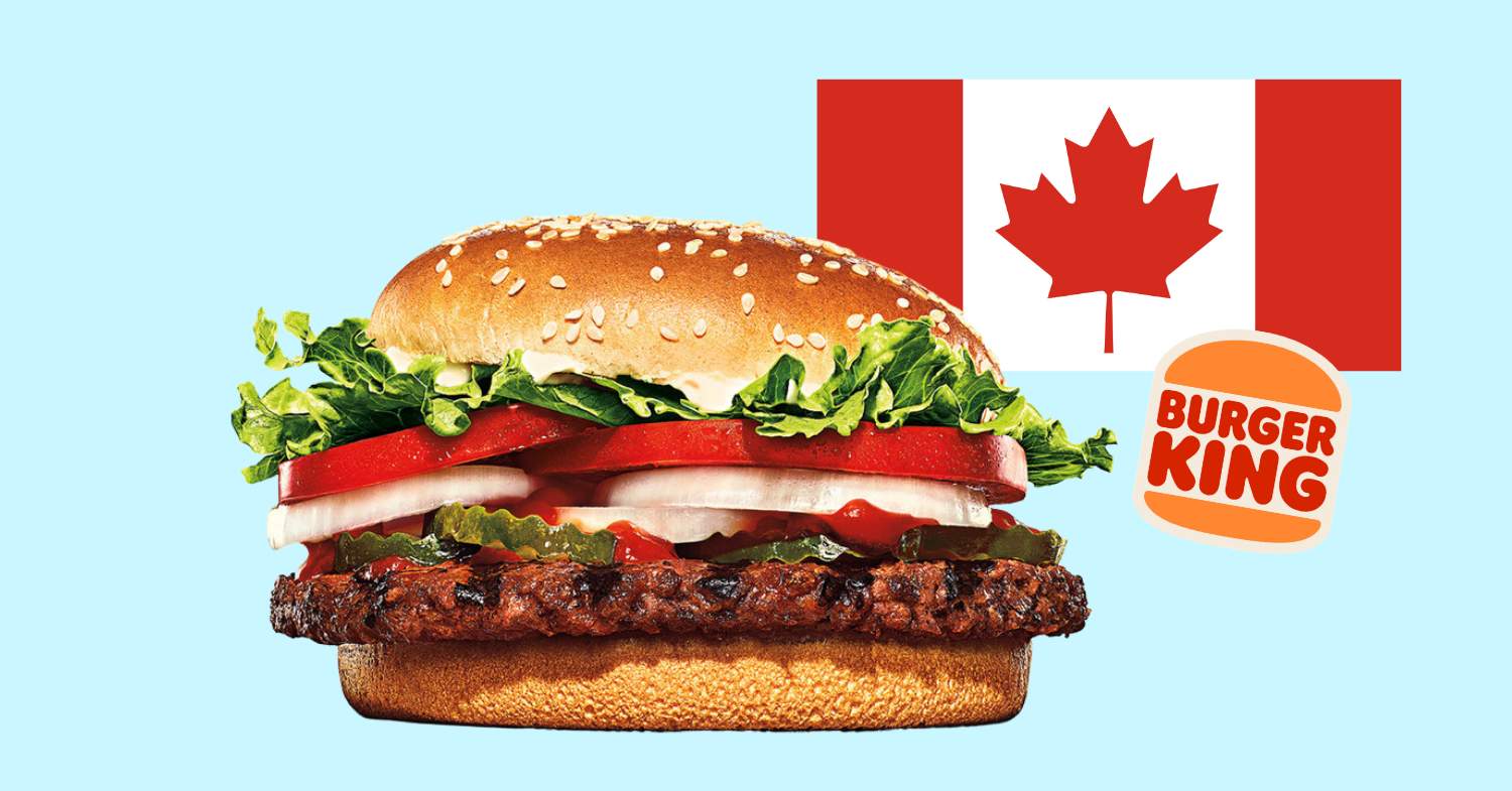 Burger King в Канаде добавляет в свое меню Невозможный воппер 